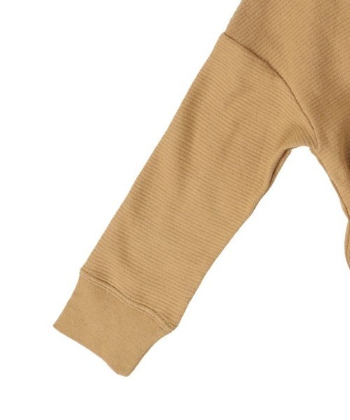 quoti use fith（クゥオティ　ユース　フィス）の「ベビーウェーブ ワイドパーカー（パーカー・キッズ・アイボリー/カーキ/ベージュ・100/80/130/110/90/120）」の21枚目の写真