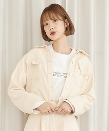 TITTY&CO. | エコスウェードブルゾン(ブルゾン)