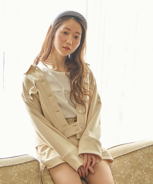 美品❣️COEL スウェードブルゾン コエル COEL スウェードブルゾン （キャメル） - ファッション
