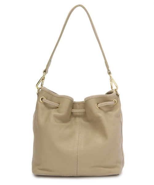 Another Edition(アナザーエディション)の「MAISON VINCENT タッセル巾着バッグ/ MAISON/V TSL キンチャクBAG(ショルダーバッグ・レディース・ブラック/ベージュ・フリー)」の4枚目の写真