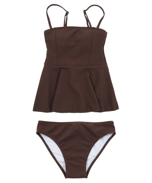 ペプラムフレアビスチェビキニ/水着