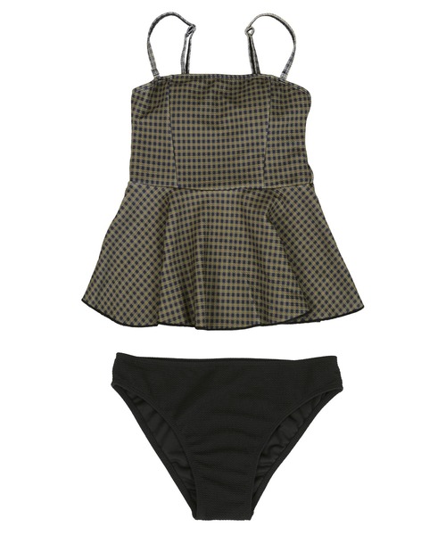 SEA DRESS（シードレス）の「ペプラムフレアビスチェビキニ/水着（水着・レディース・ブラック/ブラウン/ブラック系その他/ブラック系その他2/ブラウン系その他・S/M/L/XL）」の8枚目の写真