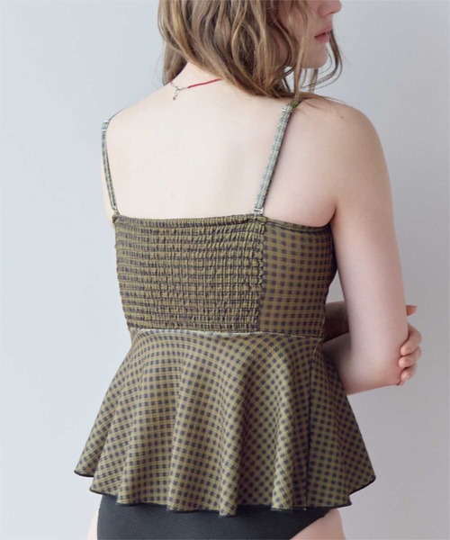 SEA DRESS（シードレス）の「ペプラムフレアビスチェビキニ/水着（水着・レディース・ブラック/ブラウン/ブラック系その他/ブラック系その他2/ブラウン系その他・S/M/L/XL）」の11枚目の写真