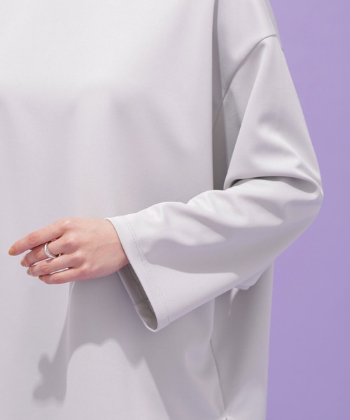 ナノユニバース セットアップ L 半袖　ポンチ　グレー　ビーツパーミニット ナノユニバース セットアップ L 半袖 ポンチ グレー ビーツパー