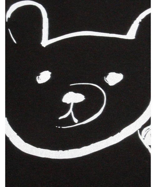Little sunny bite（リトルサニーバイト）の「ogura akane x little sunny bite Bear big tee（Tシャツ/カットソー・レディース・ホワイト/ブラック/ピンク・FREE）」の11枚目の写真