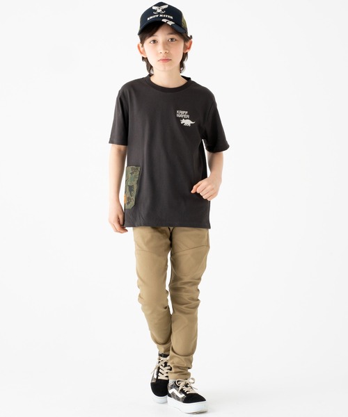 KRIFF MAYER（クリフメイヤー）の「マイニチアクティブパンツ（その他パンツ・キッズ・チャコール/ベージュ/ネイビー/カーキ・120/140/160/130/150/170）」の7枚目の写真