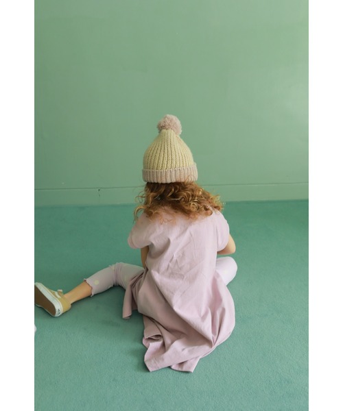 StompStamp（ストンプスタンプ）の「KIDS One-piece【AJUGA.×FRUIT OF THE LOOM】（ワンピース・キッズ・ライラック/チャコール・100cm/120cm/140cm）」の5枚目の写真