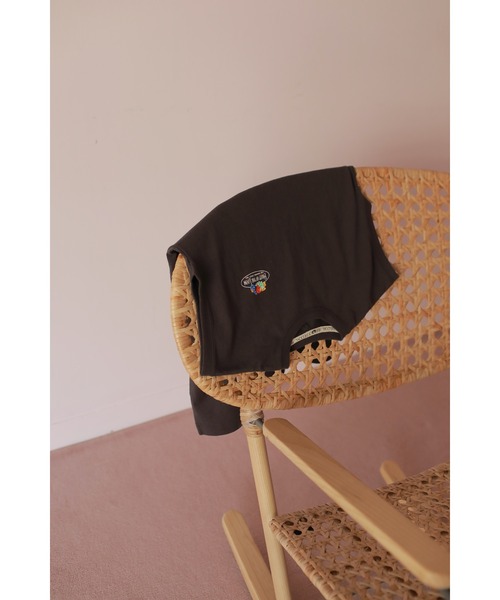 StompStamp（ストンプスタンプ）の「KIDS One-piece【AJUGA.×FRUIT OF THE LOOM】（ワンピース・キッズ・ライラック/チャコール・100cm/120cm/140cm）」の6枚目の写真