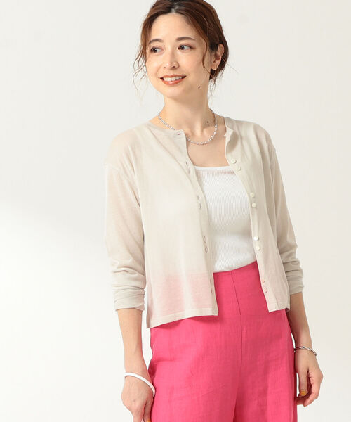 Demi-Luxe BEAMS｜【7/3新規値下げ】18G リブ クルーネック