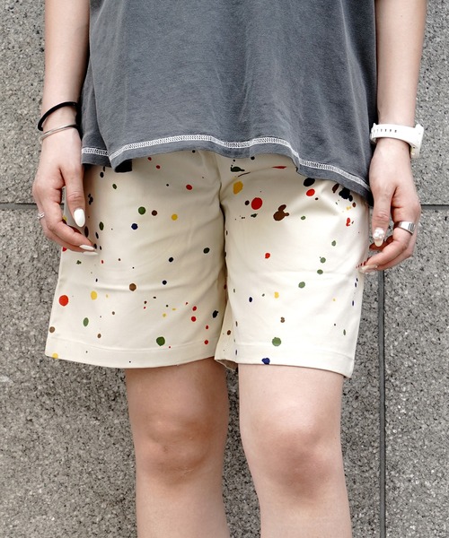 COOKMAN(クックマン)の「Cookman クックマン シェフショートパンツ イージーパンツ スプラッシュ(その他パンツ・メンズ・ベージュ・MEDIUM/LARGE/X-LARGE/SMALL)」の1枚目の写真