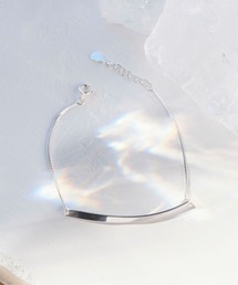 【SV925】モダンエッセンスブレスレット/シンプルチェーン