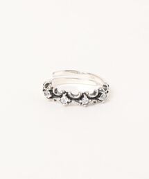 【blatto 925silver】925シルバー　変形デザインリング　フリーサイズ（サイズ調整可能）