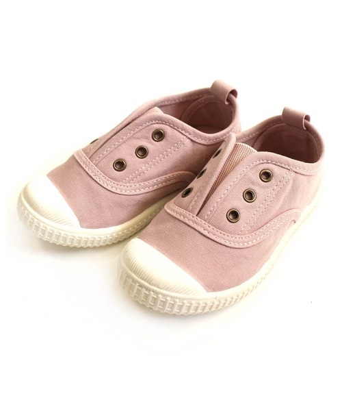 AmiAmi（アミアミ）の「キッズスリッポンスニーカー（スニーカー・キッズ・チャコールグレー/ピンク/グレイッシュベージュ・14.5㎝/15cm/16cm/17cm/18cm/19cm/20cm/21cm/16.5cm/18.5cm）」の19枚目の写真