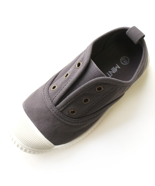 AmiAmi（アミアミ）の「キッズスリッポンスニーカー（スニーカー・キッズ・チャコールグレー/ピンク/グレイッシュベージュ・14.5㎝/15cm/16cm/17cm/18cm/19cm/20cm/21cm/16.5cm/18.5cm）」の13枚目の写真