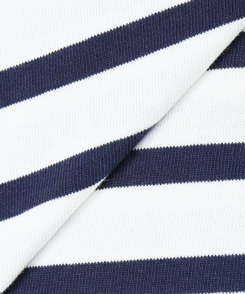 JOURNAL STANDARD relume（ジャーナルスタンダード　レリューム）の「【3XL】 NAVAL BORDER/ボーダーTシャツ（Tシャツ/カットソー・メンズ・ブラック/ネイビー/ブルー/ネイビー系1・LARGE/XXX-LARGE）」の17枚目の写真