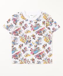 Disney（ディズニー）の「【 Disney 】 ディズニー KIDS 総柄Ｔシャツ（Tシャツ/カットソー・キッズ）」