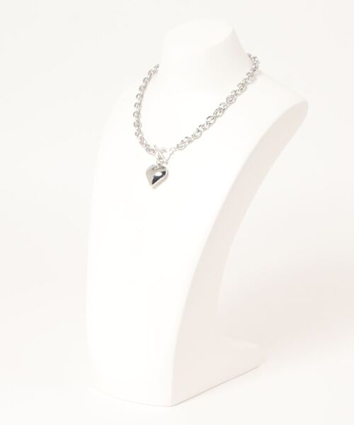 LOWRYS FARM(ローリーズファーム)の「ハートチェーンネックレス 949552(ネックレス・レディース・シルバー/ゴールド/グレー系その他/キャメル・FREE)」の22枚目の写真