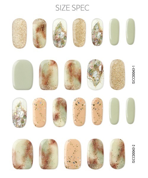 fd style（エフディ スタイル）の「[ZINIPIN]ブリープリーツ（ネイルシール/ネイルチップ・レディース・ストーン・FREE）」の4枚目の写真