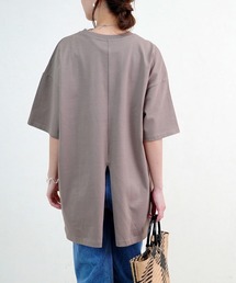 【Fizz/フィズ】 バックスリットデザインイージーチュニック