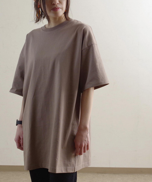 Fizz（フィズ）の「【Fizz/フィズ】　バックスリットデザインイージーチュニック（チュニック・レディース・ブラック/ブルー/アイボリー/モカ/パープル・M）」の14枚目の写真