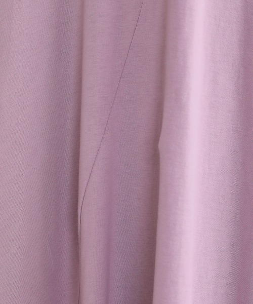 Bou Jeloud（ブージュルード）の「オーガニック前フレア切替ワンピース（ワンピース・レディース・グレー/オフホワイト/ミント/ラベンダー・38）」の16枚目の写真