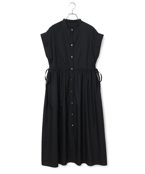 ADAM ET ROPE'(アダムエロペ)の「【WEB限定】ウエスト切替フレンチシャツワンピース(シャツワンピース・レディース・ブラック/サックスブルー/ブルー系その他4・FREE)」の9枚目の写真