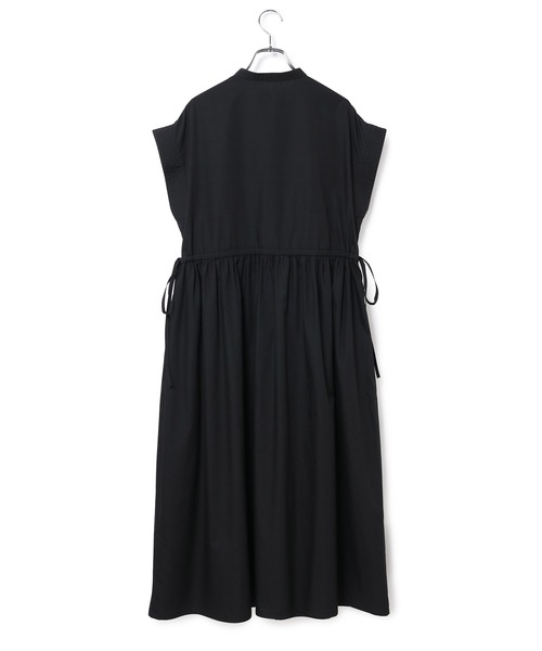 ADAM ET ROPE'(アダムエロペ)の「【WEB限定】ウエスト切替フレンチシャツワンピース(シャツワンピース・レディース・ブラック/サックスブルー/ブルー系その他4・FREE)」の10枚目の写真