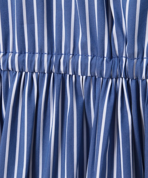 ADAM ET ROPE'(アダムエロペ)の「【WEB限定】ウエスト切替フレンチシャツワンピース(シャツワンピース・レディース・ブラック/サックスブルー/ブルー系その他4・FREE)」の16枚目の写真