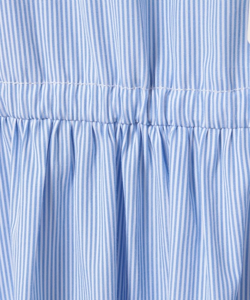 ADAM ET ROPE'(アダムエロペ)の「【WEB限定】ウエスト切替フレンチシャツワンピース(シャツワンピース・レディース・ブラック/サックスブルー/ブルー系その他4・FREE)」の17枚目の写真