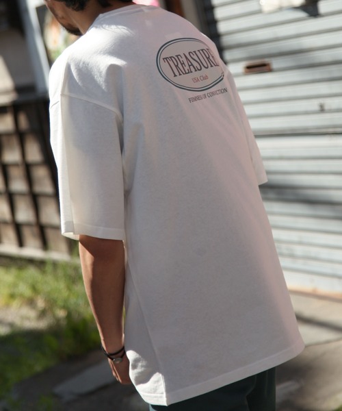 ZIP FIVE(ジップファイブ)の「【ZIP FIVE】ヴィンテージレトロ ロゴデザイン半袖ビッグTシャツ【ユニセックス】(Tシャツ/カットソー・レディース・ホワイト/ホワイト系1/ベージュ系/オートミール/ネイビー系1/グレイッシュベージュ/ベージュ系その他2/ネイビー系/ネイビー/ブラック系1/ホワイト系/ベージュ系1/ベージュ系その他/ブラック系/ブラック・LARGE/MEDIUM/X-LARGE)」の18枚目の写真