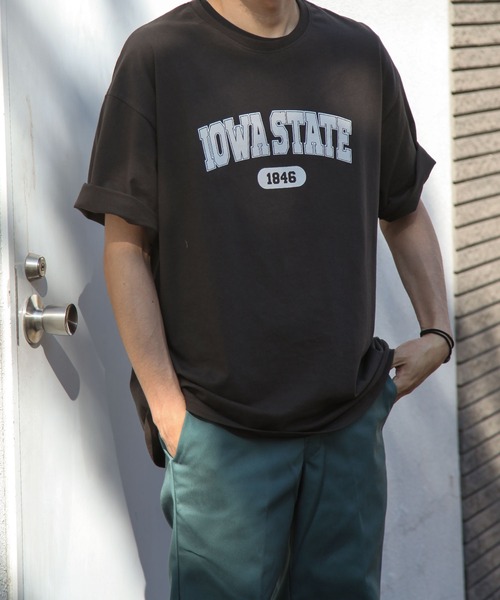 ZIP FIVE(ジップファイブ)の「【ZIP FIVE】ヴィンテージレトロ ロゴデザイン半袖ビッグTシャツ【ユニセックス】(Tシャツ/カットソー・レディース・ホワイト/ホワイト系1/ベージュ系/オートミール/ネイビー系1/グレイッシュベージュ/ベージュ系その他2/ネイビー系/ネイビー/ブラック系1/ホワイト系/ベージュ系1/ベージュ系その他/ブラック系/ブラック・LARGE/MEDIUM/X-LARGE)」の22枚目の写真