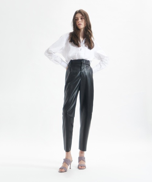 【セール】ダブルストラップ ウーブンヒールドミュール / Double Strap Woven Heeled Mules（サンダル）｜CHARLES & KEITH（チャールズ & キース）