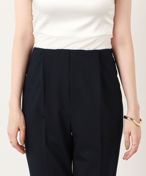 NOLLEY’S Sophi（ノーリーズソフィ）の「OXトリコットパンツ（その他パンツ・レディース・オフホワイト/ネイビー・38/36）」の9枚目の写真