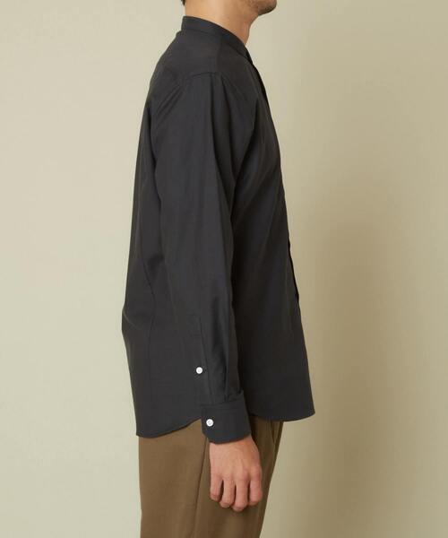 EYE. D WEARing(アイディウェアリング)の「HITOYOSHI Wネーム EYE. D WEARing グレイッシュヴィンテージシャツ(シャツ/ブラウス・メンズ・チャコールグレー/ホワイト・2/4/3)」の11枚目の写真