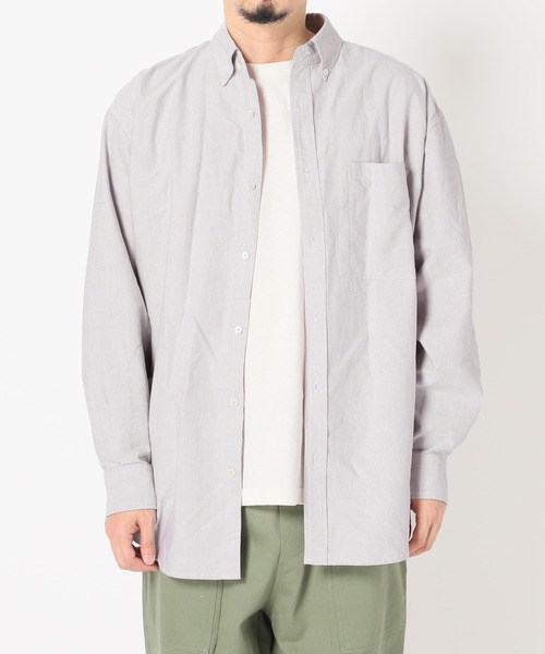 JOURNAL STANDARD relume（ジャーナルスタンダード　レリューム）の「オーバーサイズ BDシャツ（シャツ/ブラウス・メンズ・ホワイト/ブラック/グレー・M/L）」の15枚目の写真