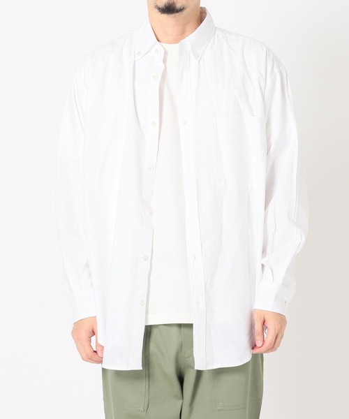 JOURNAL STANDARD relume（ジャーナルスタンダード　レリューム）の「オーバーサイズ BDシャツ（シャツ/ブラウス・メンズ・ホワイト/ブラック/グレー・M/L）」の13枚目の写真