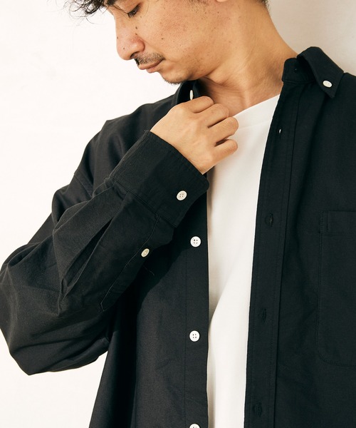 JOURNAL STANDARD relume（ジャーナルスタンダード　レリューム）の「オーバーサイズ BDシャツ（シャツ/ブラウス・メンズ・ホワイト/ブラック/グレー・M/L）」の22枚目の写真