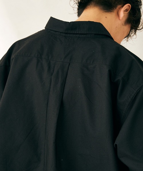 JOURNAL STANDARD relume（ジャーナルスタンダード　レリューム）の「オーバーサイズ BDシャツ（シャツ/ブラウス・メンズ・ホワイト/ブラック/グレー・M/L）」の10枚目の写真