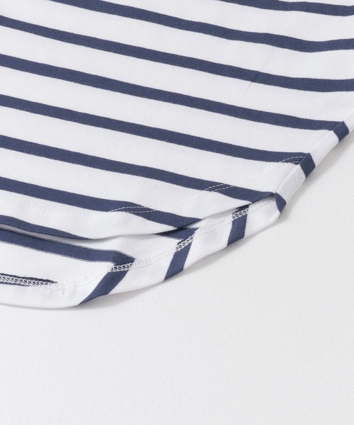 URBAN RESEARCH（アーバンリサーチ）の「フレンチスリーブバスクカットソー（Tシャツ/カットソー・レディース・ブルー系その他/ブラック系その他・FREE）」の20枚目の写真