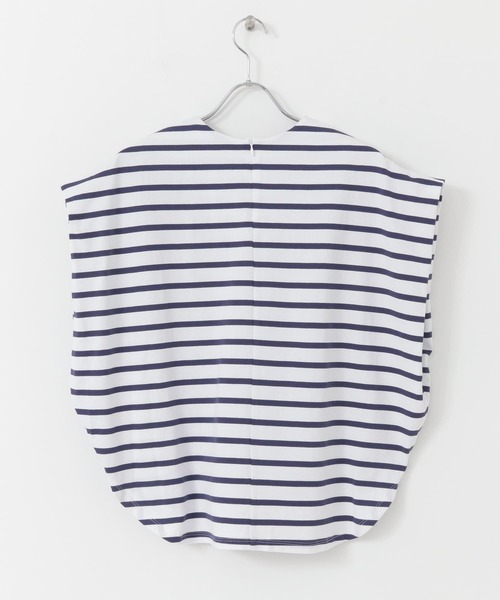 URBAN RESEARCH（アーバンリサーチ）の「フレンチスリーブバスクカットソー（Tシャツ/カットソー・レディース・ブルー系その他/ブラック系その他・FREE）」の21枚目の写真