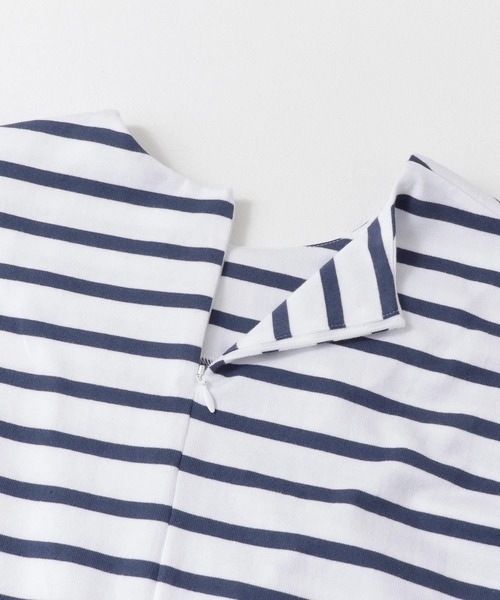 URBAN RESEARCH（アーバンリサーチ）の「フレンチスリーブバスクカットソー（Tシャツ/カットソー・レディース・ブルー系その他/ブラック系その他・FREE）」の22枚目の写真