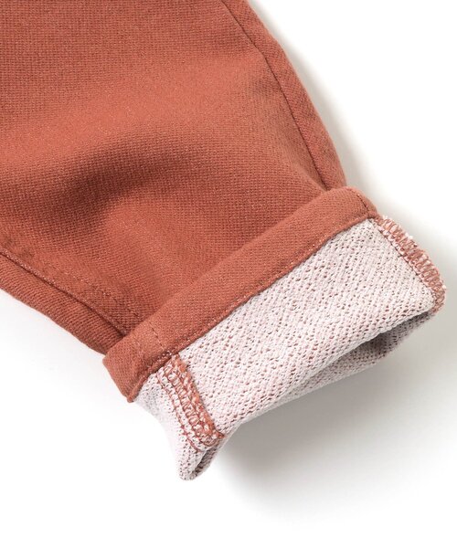 BREEZE（ブリーズ）の「WEB限定 すぽ軽カラー細テーパードパンツ（その他パンツ・キッズ・ネイビー/ミント/パープル/ブラウン/オレンジ/アイボリー・140/110/130/100/90/120/150/80）」の18枚目の写真