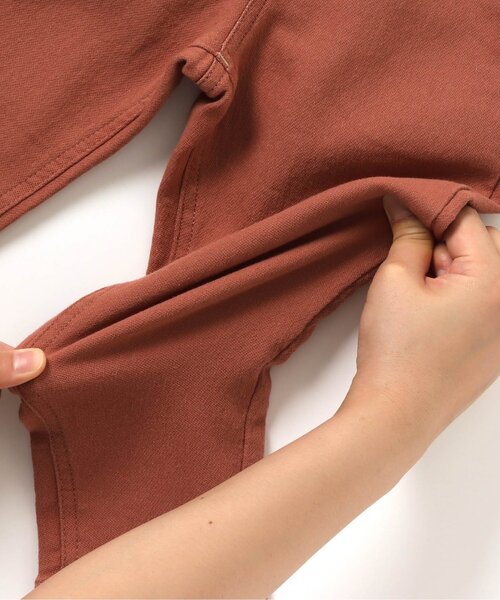 BREEZE（ブリーズ）の「WEB限定 すぽ軽カラー細テーパードパンツ（その他パンツ・キッズ・ネイビー/ミント/パープル/ブラウン/オレンジ/アイボリー・140/110/130/100/90/120/150/80）」の19枚目の写真