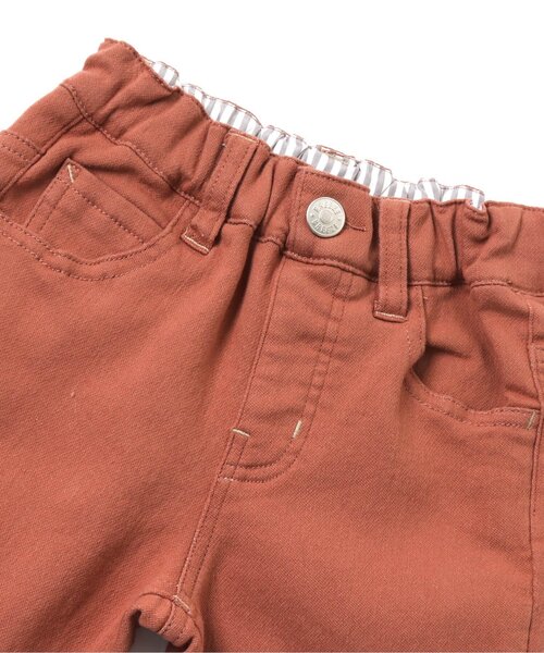 BREEZE(ブリーズ)の「WEB限定 すぽ軽カラー細テーパードパンツ(その他パンツ・キッズ・ネイビー/ミント/パープル/ブラウン/オレンジ/アイボリー・140/110/130/100/90/120/150/80)」の7枚目の写真