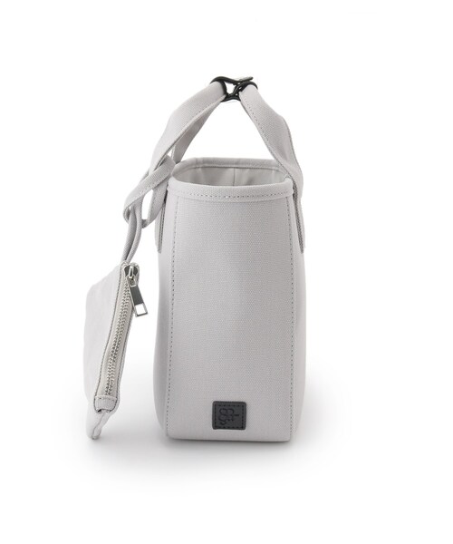 SOUP（スープ）の「◆モードキャンバストート（トートバッグ・レディース・グレー/オフホワイト/カーキ・00）」の10枚目の写真