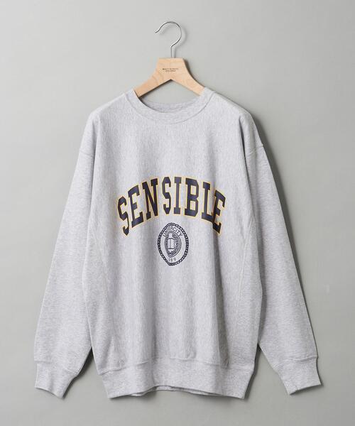 BEAUTY&YOUTH UNITED ARROWS（ビューティーアンドユースユナイテッドアローズ）の「BY ライト カレッジ スウェット（スウェット・メンズ・グレー/オフホワイト/ダークグレー・S/M/L/XL）」の3枚目の写真