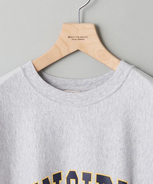 BEAUTY&YOUTH UNITED ARROWS（ビューティーアンドユースユナイテッドアローズ）の「BY ライト カレッジ スウェット（スウェット・メンズ・グレー/オフホワイト/ダークグレー・S/M/L/XL）」の5枚目の写真