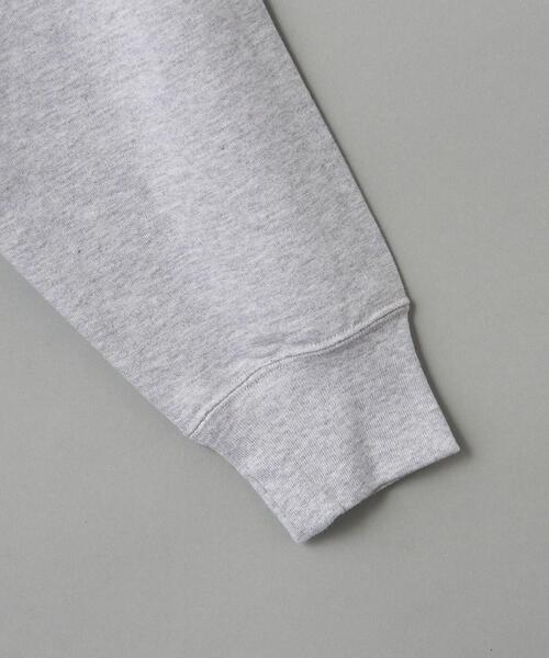 BEAUTY&YOUTH UNITED ARROWS（ビューティーアンドユースユナイテッドアローズ）の「BY ライト カレッジ スウェット（スウェット・メンズ・グレー/オフホワイト/ダークグレー・S/M/L/XL）」の6枚目の写真