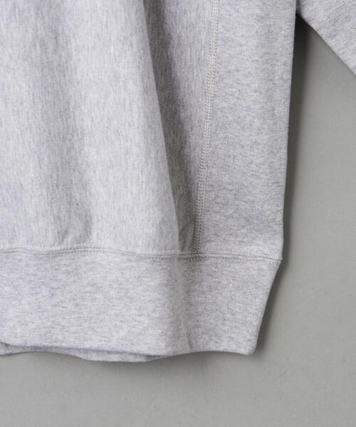 BEAUTY&YOUTH UNITED ARROWS（ビューティーアンドユースユナイテッドアローズ）の「BY ライト カレッジ スウェット（スウェット・メンズ・グレー/オフホワイト/ダークグレー・S/M/L/XL）」の7枚目の写真