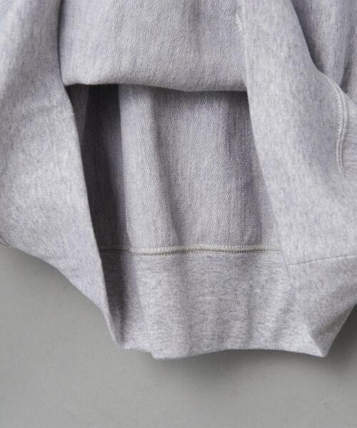 BEAUTY&YOUTH UNITED ARROWS（ビューティーアンドユースユナイテッドアローズ）の「BY ライト カレッジ スウェット（スウェット・メンズ・グレー/オフホワイト/ダークグレー・S/M/L/XL）」の9枚目の写真